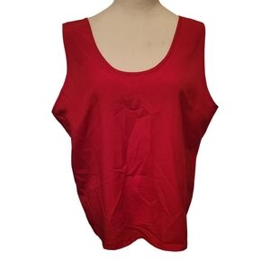 New Editions Tank Red sz XL